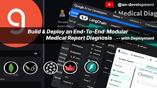 Build & Deploy an End-To-End Modular RAG Medical Diagnosis using LangChain, Pinecone, FastAPI