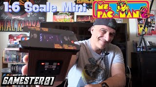 Custom Mini 1:6 Scale Ms Pac-Man Cocktail Arcade Review