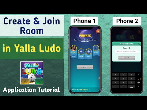 How to Create Room & Join Room in Yalla Ludo - YouTube