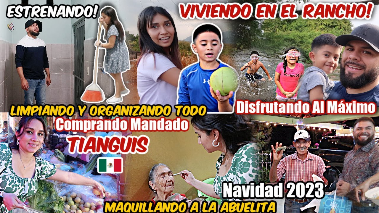Miniatura del vídeo NUESTROS PRIMEROS DÍAS VIVIENDO EN EL RANCHO🇲🇽|Comprando el MANDADO en TIANGUIS+CELEBRADO NAVIDAD!🎄 por NuestraFamiliaTV