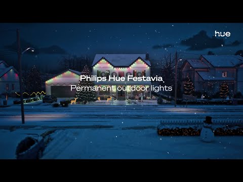 Hue Festavia Permanent Outdoor Lights – the string lights that enchant your home