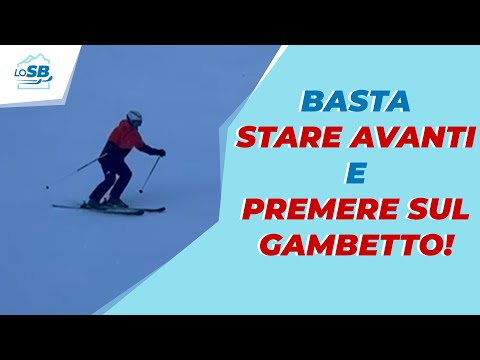 SMETTILA DI STARE AVANTI e PREMERE SUL GAMBETTO! - MITI DA SFATARE SULLO SCI