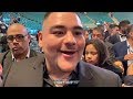 ANDY RUIZ REACTS TO CANELO'S KO OVER KOVALEV "I KNEW HE WAS GONNA GET THE KO!"