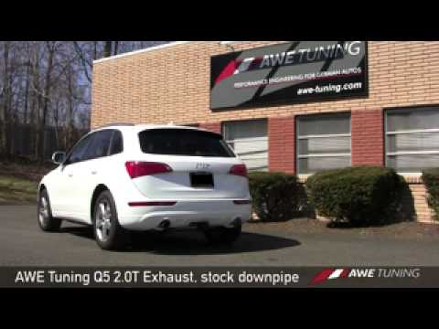 AWE Tuning Q5 2.0T Exhaust with Stock Downpipe