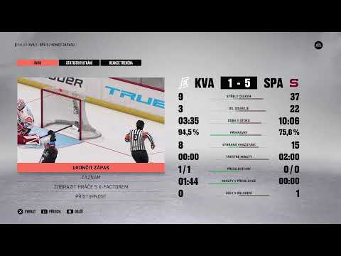 |NHL23|TELH 7.KOLO|HC SPARTA PRAHA  VS  HC ENERGIE KARLOVY VARY  17:55