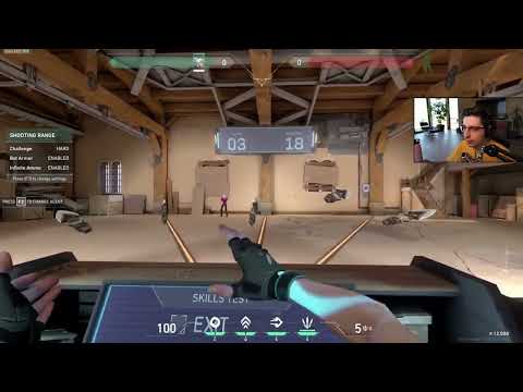 SHROUD has such a low score in HARD BOTS 😱