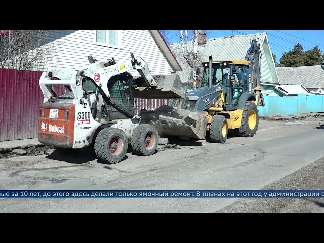 В Ангарском округе стартовал сезон дорожных работ