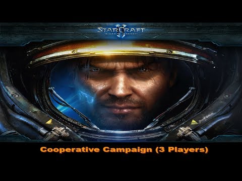 StarCraft 2: Wings of Liberty 3 Player Campaign - 01 Liberation Day