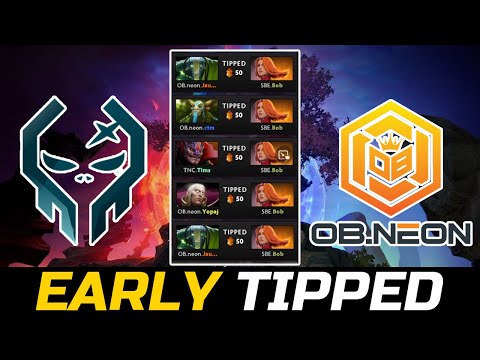 OB NEON VS EXECRATION GAME 2 - NEON AGGRESSIVE PLAYS , EARLY TIP LINA MID