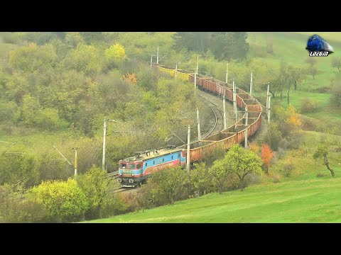 LE5100KW 40-0459-0&Marfar GFR Freight Train in Curba de la Boju/The  Curve of Boju 06 November 2020
