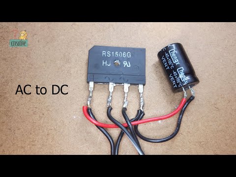 Diode Bridge and Capacitor AC to DC