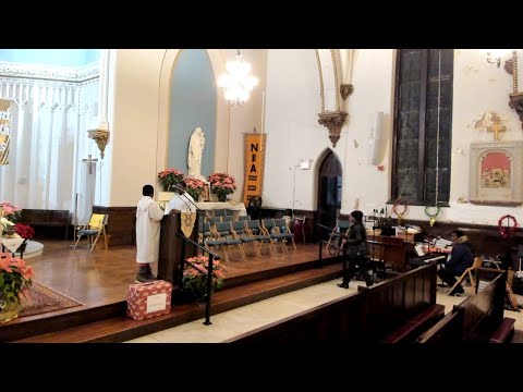 St. Katharine Drexel Parish Boston - 12-31-2024  - Adoration and CrossOver Mass