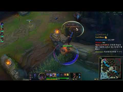 ZED99 PLAYS ZED VS GALIO - KR CHALLENGER PATCH 11.10