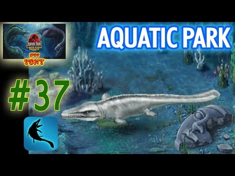 Aquatic Park Builder "Cap. 37 - Conseguir monstruo marino: Mosasaurus" por Tony