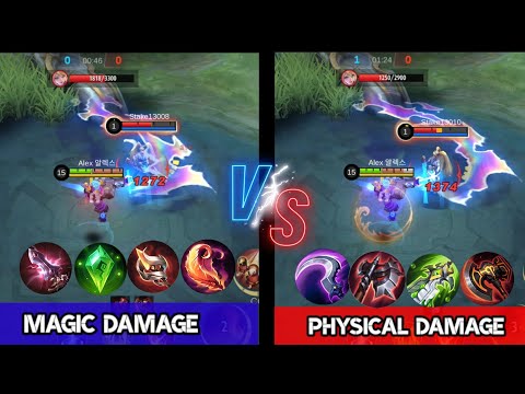 X Borg Magic Build Vs Physical Build | Mobile Legends