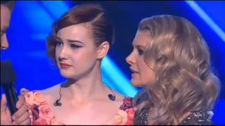 Bella Ferraro - Thank You Speech - X Factor live shows
