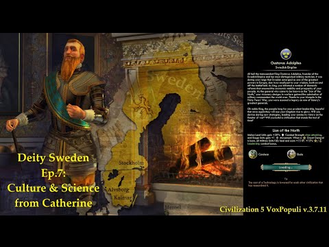Civ 5 Vox Populi: Deity Sweden - Ep.7: Culture & Science from Catherine