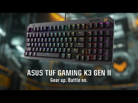 Asus TUF Gaming K3 Gen II Optical-Mechanical switch RGB USB EN/UA Black