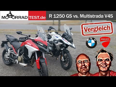 Vergleich BMW R 1250 GS vs. Ducati Multistrada V4S | Welches ist die bessere Reise-Enduro?
