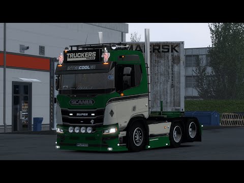 🔴 Long Trip! 1200km From Germany to Croatia in Promods Map - Scanai R 2016 TMLogistics 2k DLDSR