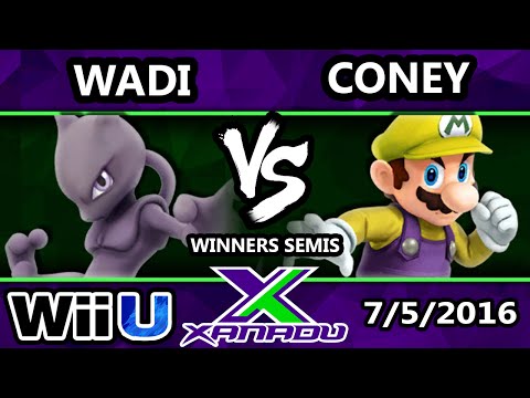 S@X 157 - WaDi (Mewtwo) Vs. Coney (Mario) SSB4 Winners Semis - Smash Wii U - Smash 4