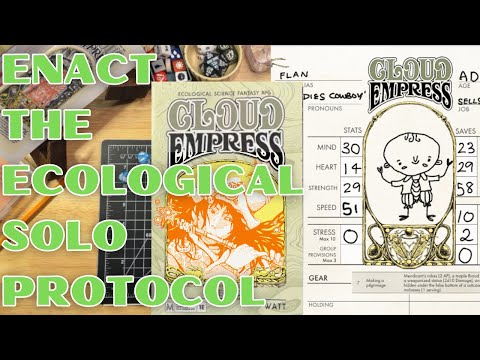 Solo #Actualplay of Cloud Empress, The Most Interesting Mothership Module Imaginable (feat. BeeBee)