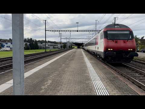 Bahnverkehr in Bassersdorf (12.09.2025)