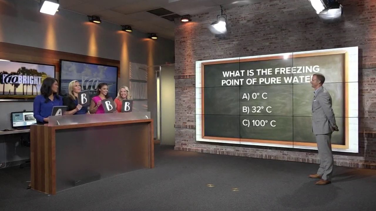 What is the freezing point of water in Celsius?