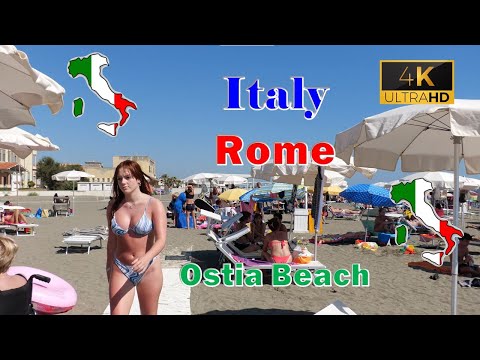 Lido di Ostia Beach Walk Rome 2023