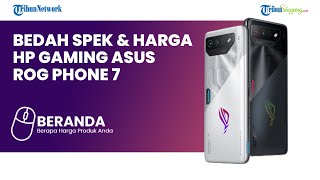 BLAK-BLAKAN Bedah Ponsel Gaming Asus ROG Phone 7 Reguler yang Diklaim Bertenaga
