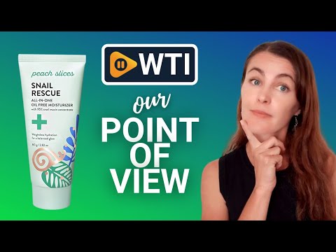 Peach Slices Snail Rescue Moisturizer - WTI product video review