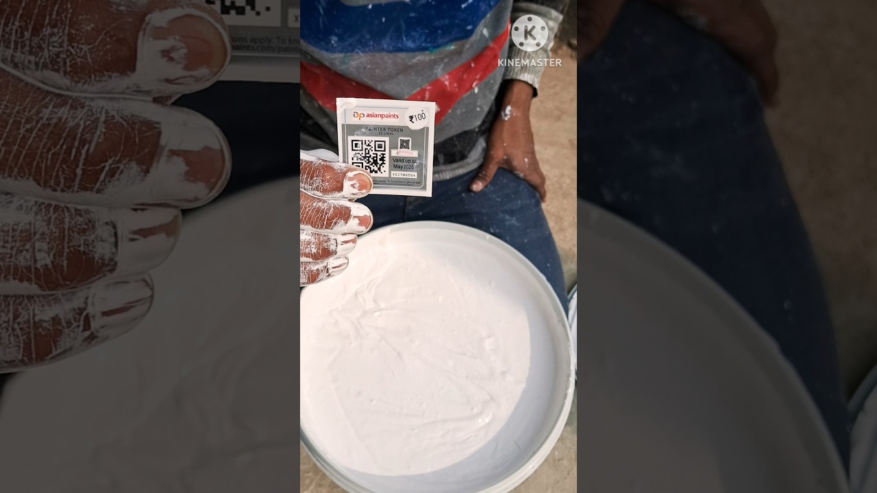 Asian paints damp sheath exterior primer painter token collect #shorts #viral #painting #wallpaint
