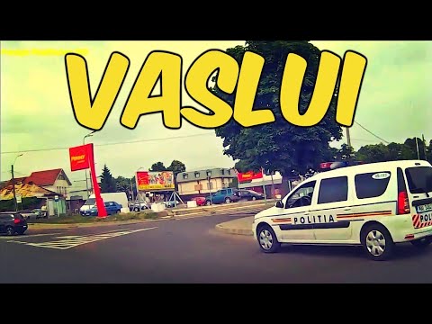 Intersectii cu sens giratoriu in orasul VASLUI video FHD octombrie 2015