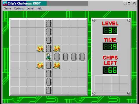Chip's Challenge 1 Level 31 (Knot) - 6 seconds