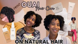 Ouai Review on Natural Hair | Is It Worth Buying Luxury Hair Care?? | Gabrielle Ishell