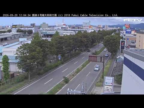 国道８号線 大和田方面のライブカメラ映像