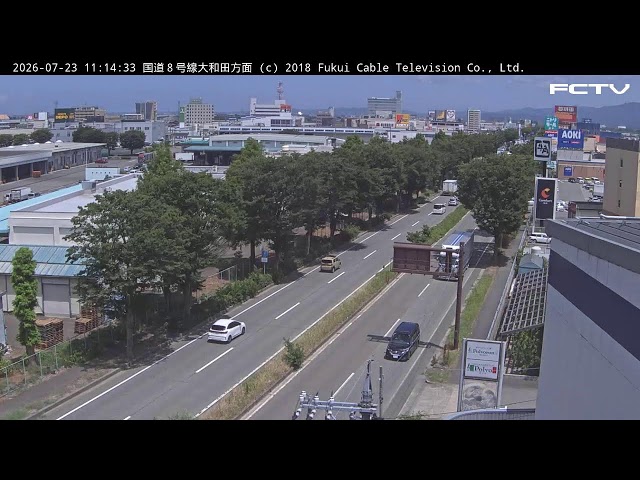 福井市 国道8号線 大和田方面