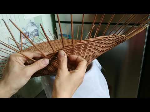 Абажур. Загибка веревочкой из 4- х.