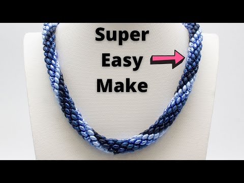 Superduo Spiral - How to Make Rope Style Jewellery