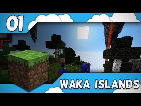UUTTA SKYBLOCKIA? | Waka Islands 2 w/ Glyffi
