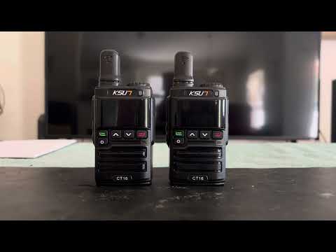 Budget Push To Talk Over Cellular (KSUN CT-16 POC Radios)