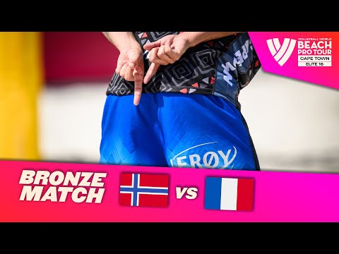 Mol, H./Berntsen vs. Bassereau/Aye, C. - Bronze Match Highlights | Cape Town 2025 #BeachProTour