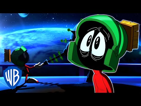 Merrie Melodies: 'Laser Beam' ft. Marvin the Martian | Looney Tunes SING-ALONG | WB Kids