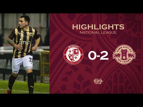 📺 10-man City get back to winning ways! | Woking 0-2 York City | Extended Highlights