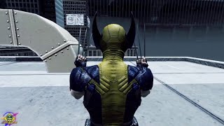 Wolverine in the city