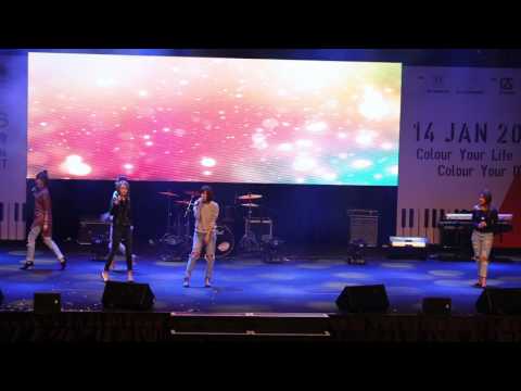 Super Girls《分手的美》 灣仔青年節色彩人生音樂會@伊利沙伯體育館 (14/1/2017)