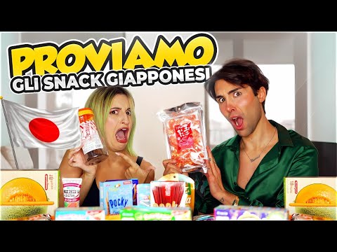 PROVO SNACK STRANI GIAPPONESI INSIEME A @GianmarcoZagato 💖