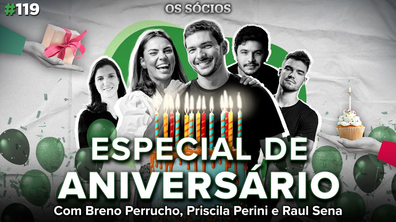 O HOMEM MAIS RICO DA BABILÔNIA (Breno Perrucho, Priscila Perini e Raul Sena) | Os Sócios Podcast 119