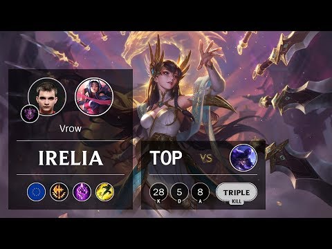 Irelia Top vs Ryze - EUW Master Patch 9.6