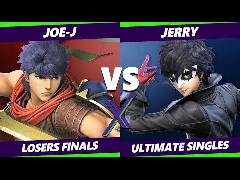 S@X 350 Online Losers Finals - Jerry (Joker) Vs. Joe-J (Wolf, Ike) Smash Ultimate - SSBU